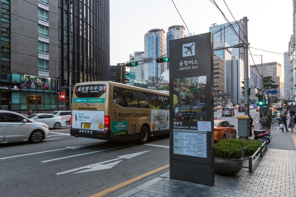Myeongdong Sunshine Guesthouse Seoul Bagian luar foto